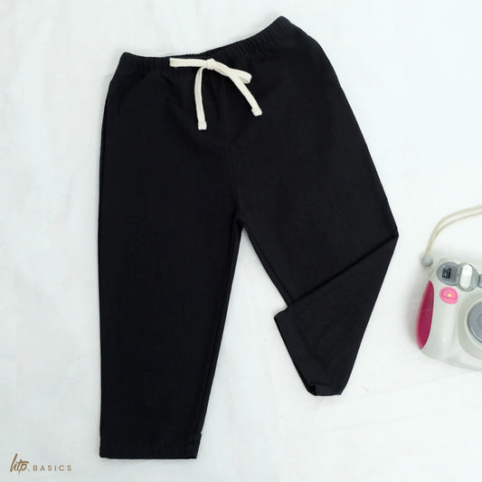 Kids Cropped Linen Pants