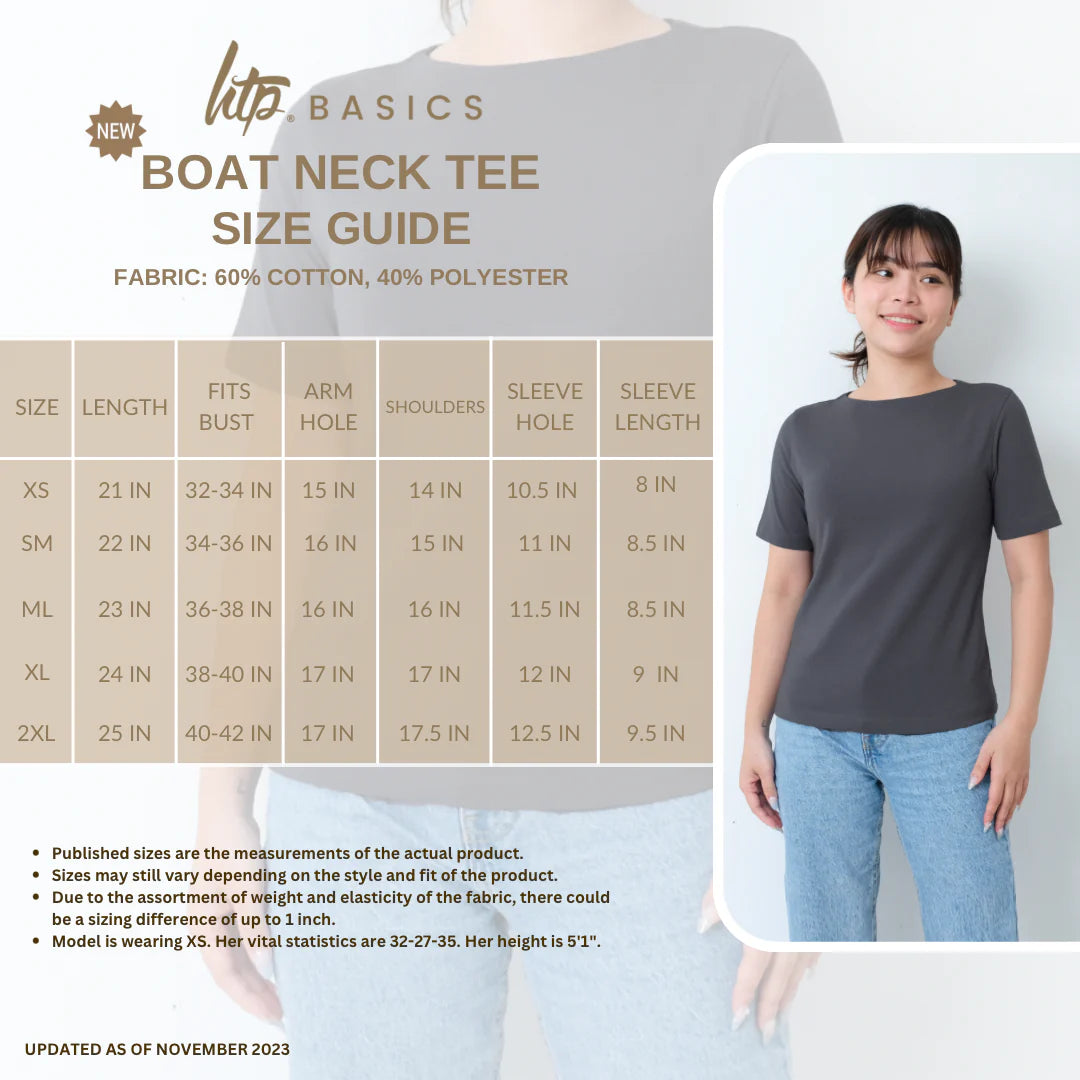 Boat Neck Tee