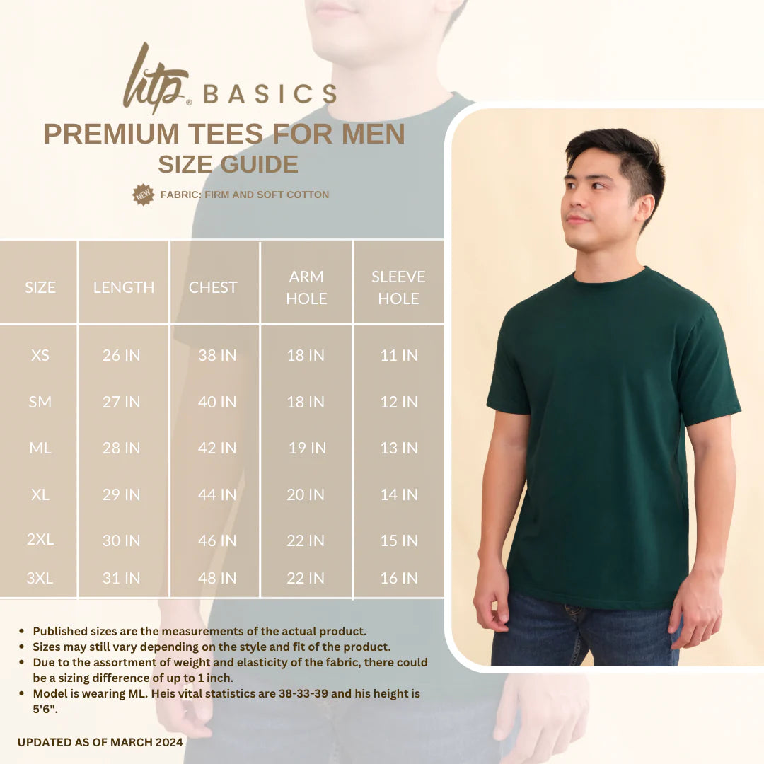 Men's Premium Tee (Firm and Smooth)